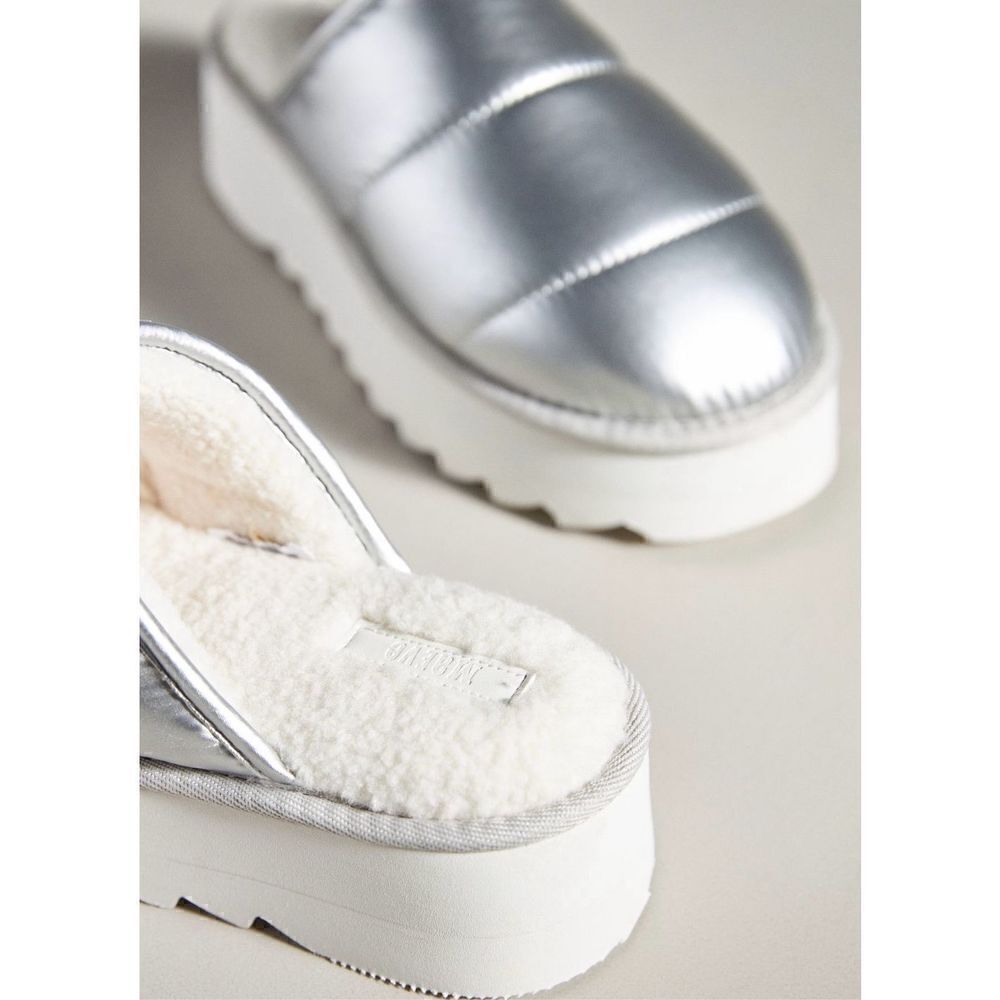 Anthropologie‎ Puff Slides Slip On Mules size 10-11 - Picture 4 of 9